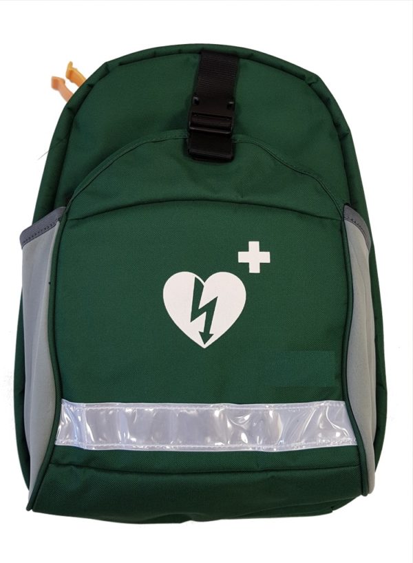 Green AED Backpack