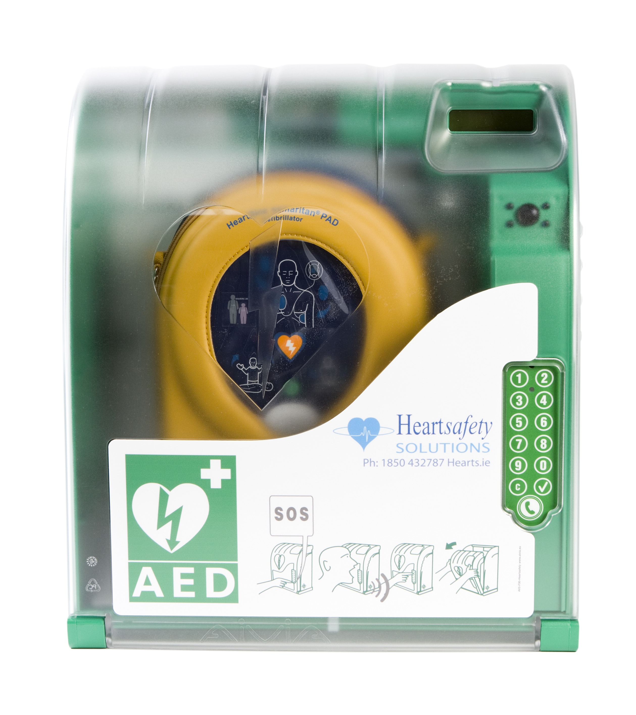 Aivia 210 Outdoor Defibrillator Cabinet