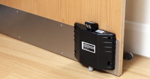 Fire Door Retainer on a Door